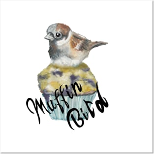 Muffin bird 2 Posters and Art